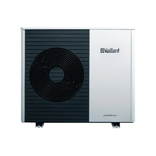 Efficiënte lucht/water warmtepomp Vaillant Monobloc aroTHERM PLUS VWL 55/6 A - 5 kW vermogen, R290 gas, A+++