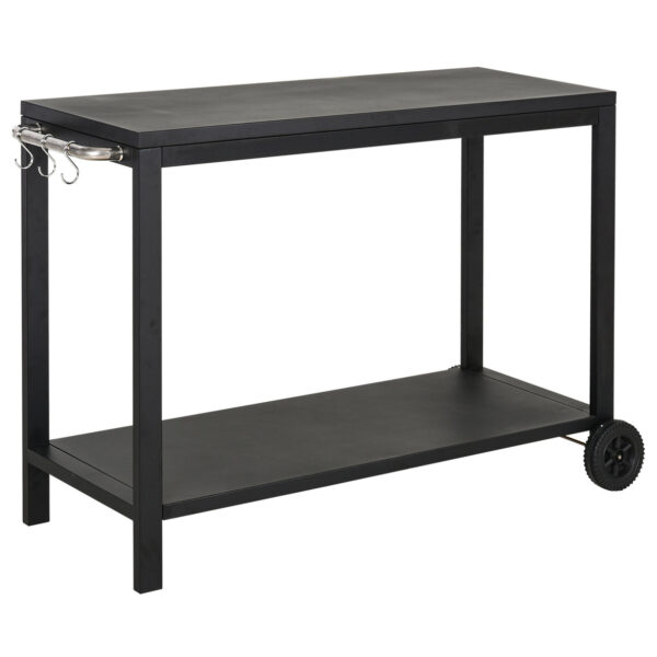 immagine-1-easycomfort-easycomfort-carrello-da-cucina-a-2-livelli-con-maniglie-e-ganci-laterali-in-acciaio-128×46-5×86-5-cm-nero-jpg