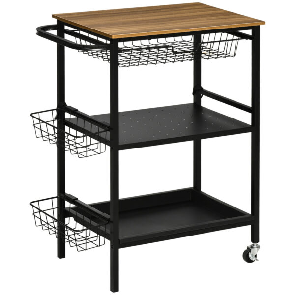 immagine-1-easycomfort-easycomfort-carrello-da-cucina-a-3-livelli-con-2-ruote-cesto-estraibile-e-vassoio-75×43-5×91-cm-color-legno-e-nero-jpg