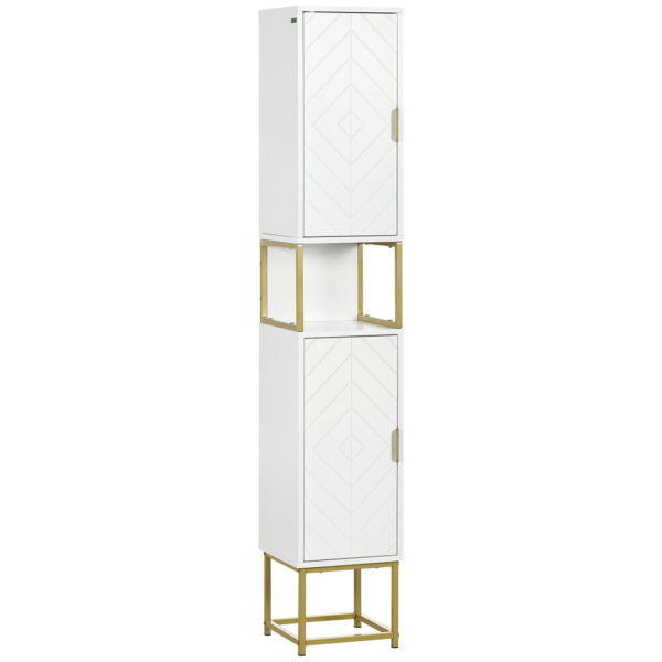 immagine-1-easycomfort-easycomfort-colonna-bagno-con-2-armadietti-e-ripiano-in-mdf-e-acciaio-30x30x170-7cm-bianco-e-oro-jpg