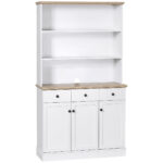 immagine-1-easycomfort-easycomfort-credenza-da-cucina-in-legno-bianco-con-3-ripiani-3-cassetti-e-2-armadietti-101x39x180-5-cm-jpg