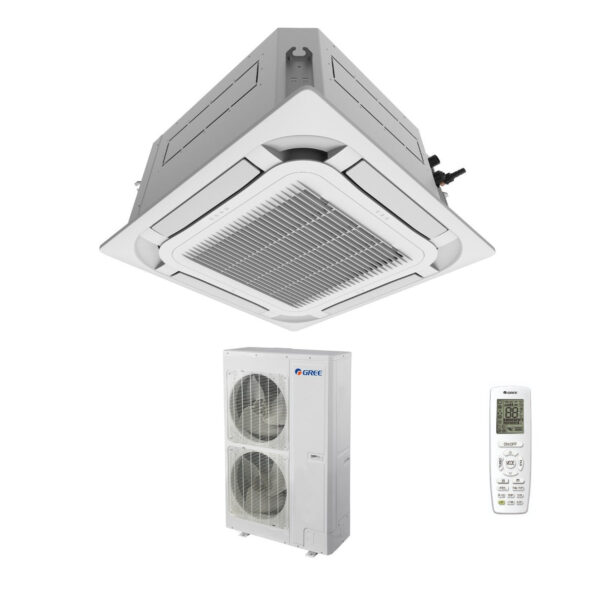 immagine-1-gree-climatizzatore-condizionatore-gree-a-cassetta-a-8-vie-60000-btu-gud160ta-t-r-32-wi-fi-optional-trifase-con-telecomando-e-pannello-incluso-novita-jpg