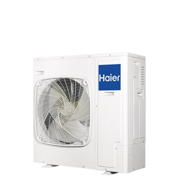 Monobloc lucht-water warmtepomp met inverter Haier SUPER ACQUA AU082FYCRA R-32 Monofase - bediening inbegrepen