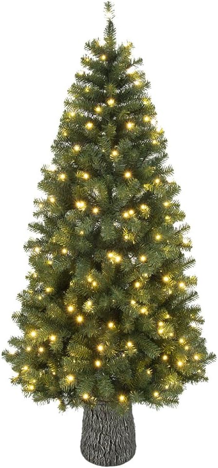 immagine-1-le-stelle-albero-di-natale-artificiale-verde-h-210cm-x-l-102cm-pino-super-folto-con-280-luci-led-incorporate-e-base-effetto-legno-jpg