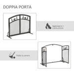 immagine-5-easycomfort-easycomfort-parascintille-per-camino-in-metallo-nero-con-2-porte-chiusura-a-clip-99x35x80cm-nero-jpg