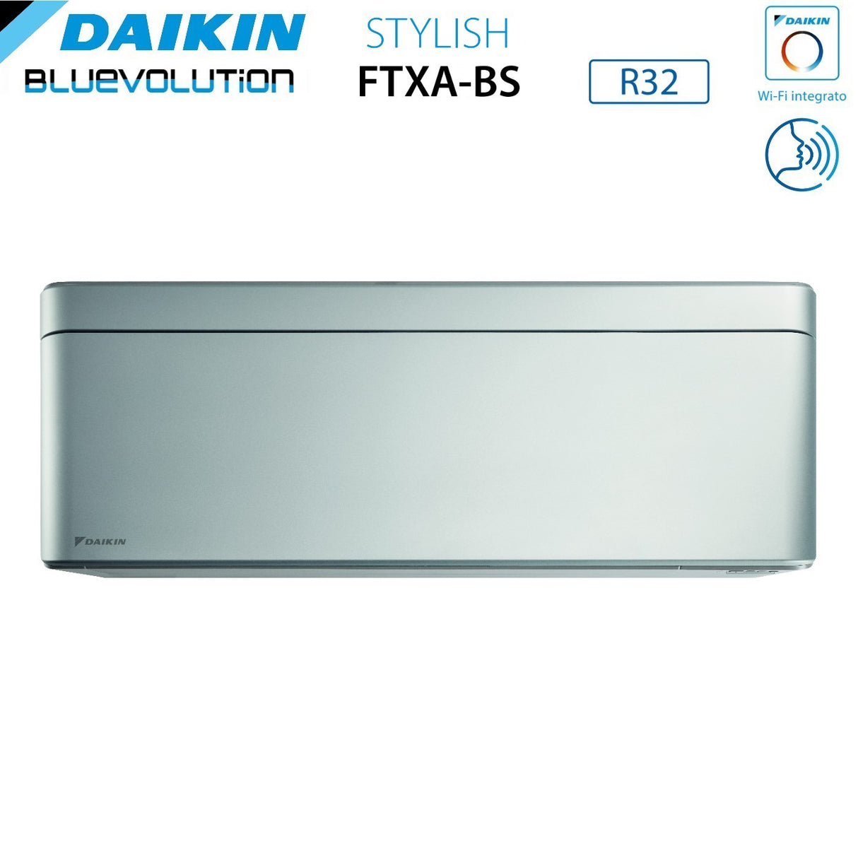 immagine-3-climatizzatore-condizionatore-daikin-bluevolution-dual-split-inverter-serie-stylish-total-silver-9_18-con-2mxm68n-r-32-wi-fi-integrato-9000_18000-colore-grigio-garanzia-ita