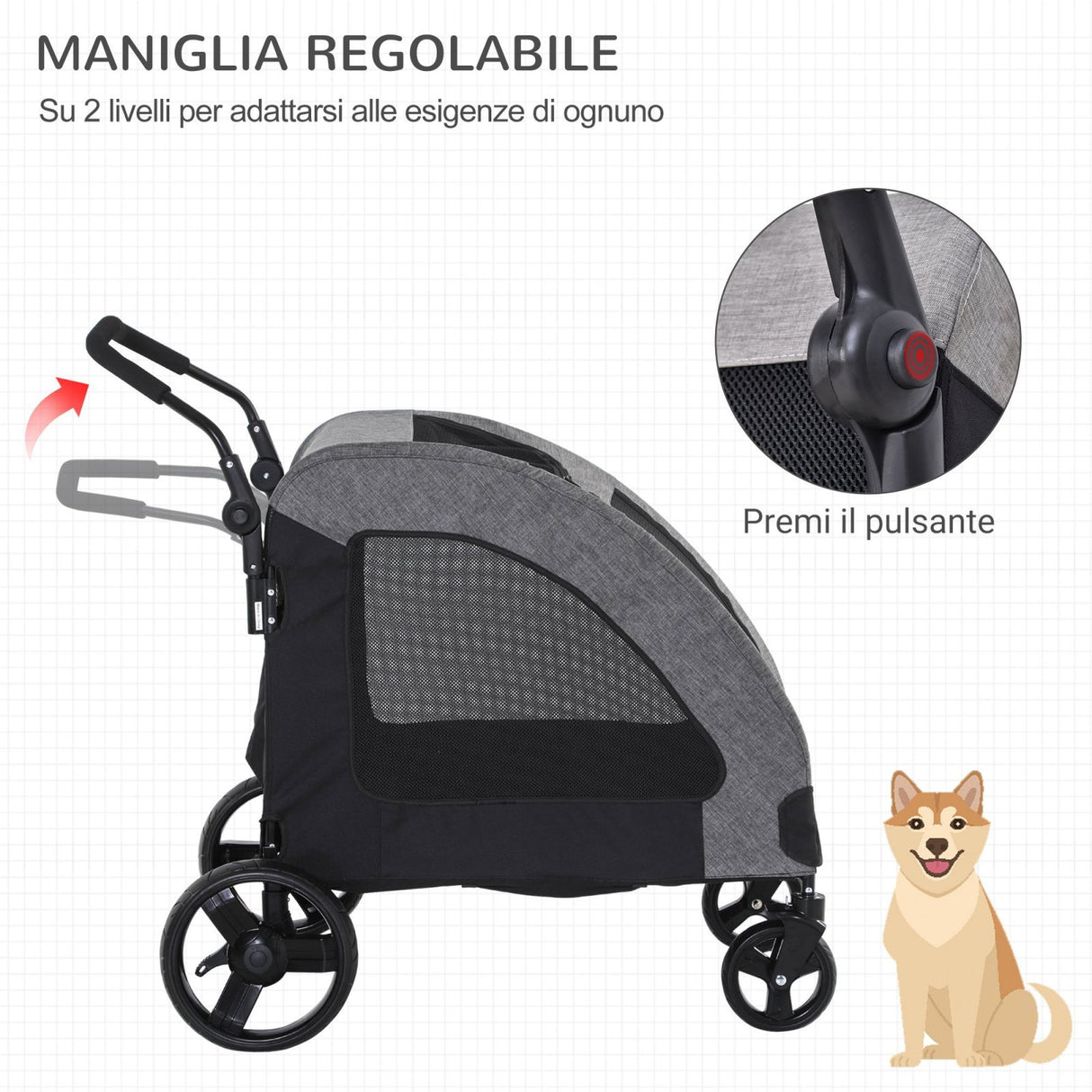 immagine-3-easycomfort-easycomfort-passeggino-per-cani-di-taglia-medio-grande-fino-a-55kg-in-acciaio-e-tessuto-oxford-nero-e-grigio-jpg