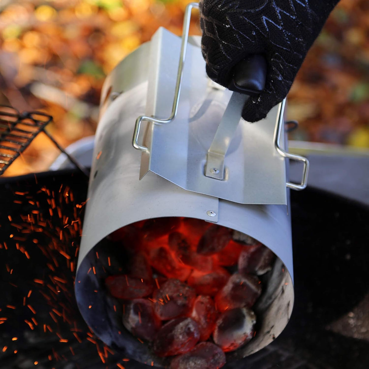 Koolstofbarbecue Assepoester Ambra Tuin