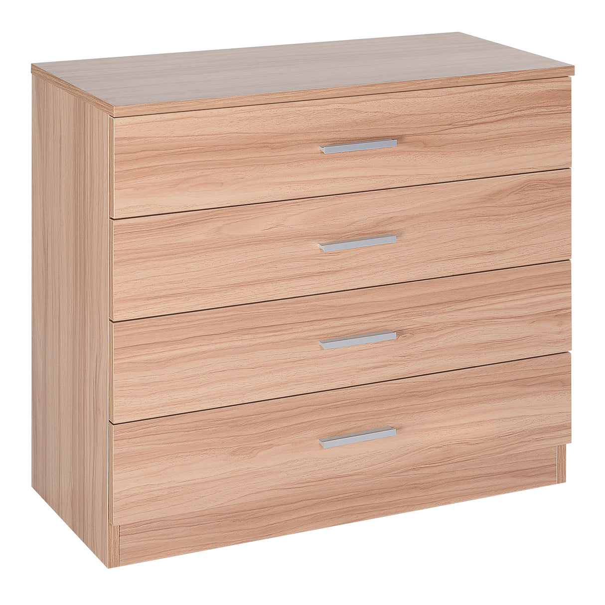 Easycomfort Houten Ruimtebesparende Cassette, Como met 4 Cassettes voor Slaapkamer, Rover, 72x33,5x67cm