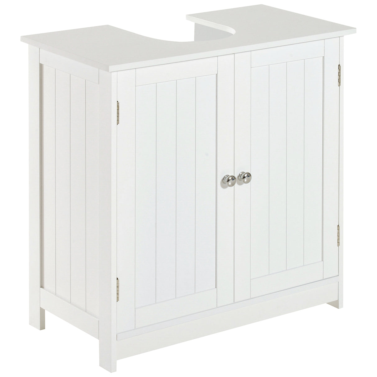 Easycomfort MDF-meubel, met badkamermeubel met 2 fronten (60x30x60cm)