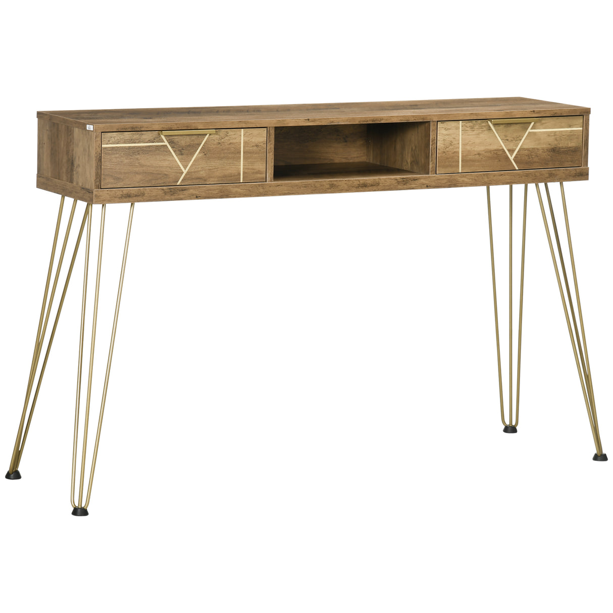 Easycomfort tafelconsole in vrachtwagen en staal voor in- en uitstap met open touw en 2 cassettes, 120x29x79 cm