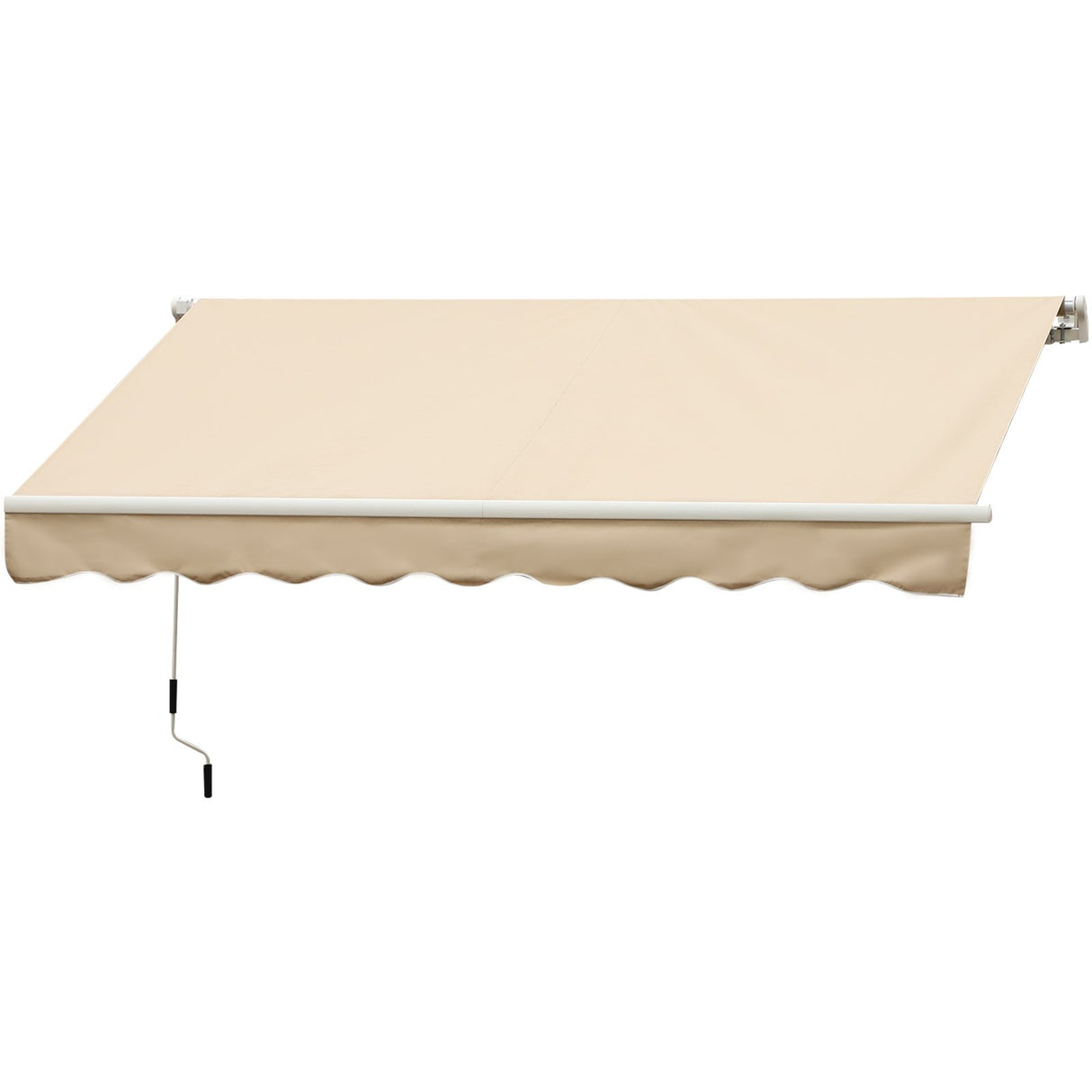 EASYCOMFORT Rolluifel met slinger, bestelwagen aluminium en polyester, 3x2,5m, beige