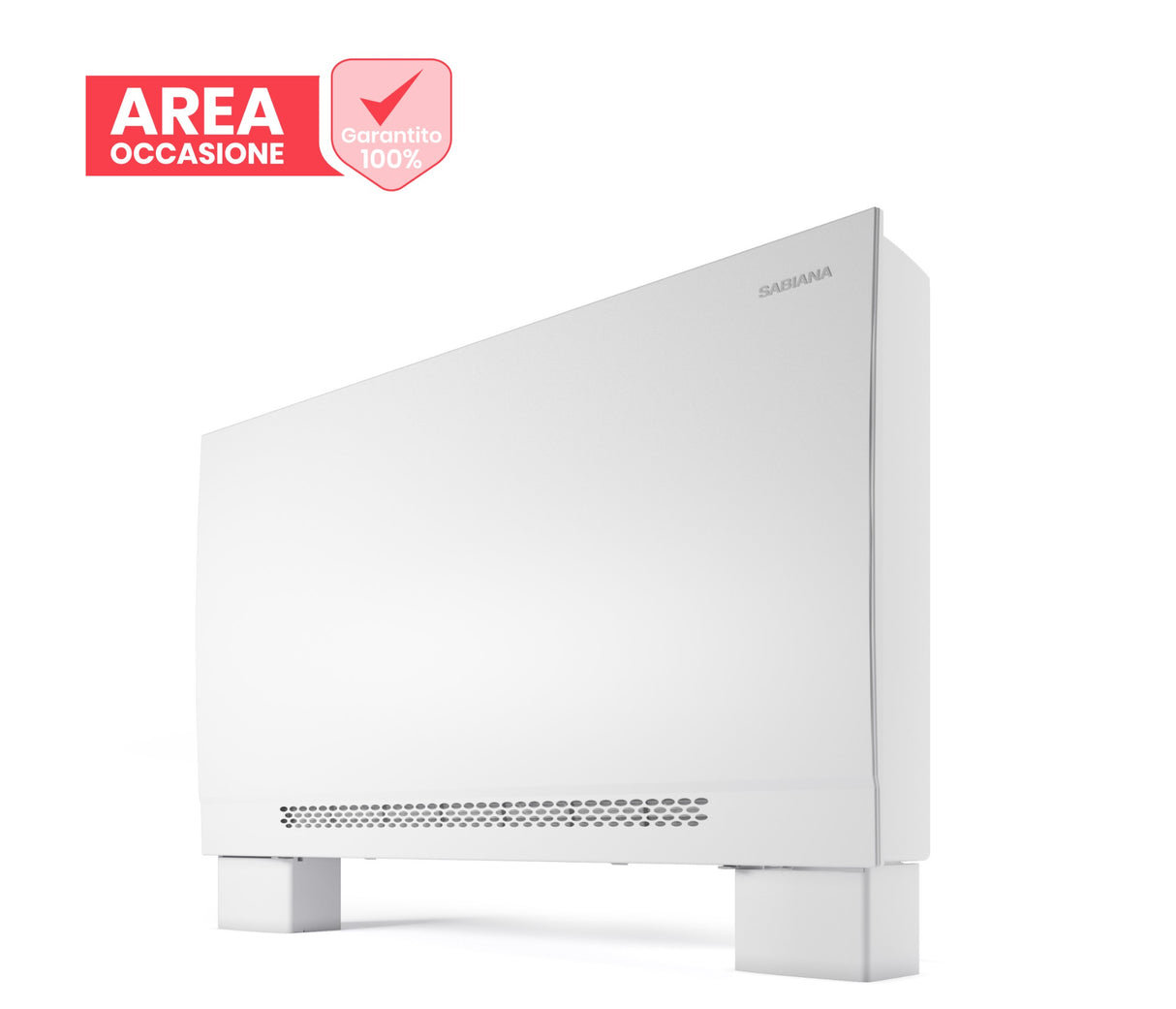 GEBIED GELEGENHEDEN Ventil Conveyor Slim Fan met mobiele Sabiana WHISPER CFF-ECM-MV-CB-T 40 met digitale Wi-Fi en BT-bediening en motoromvormer