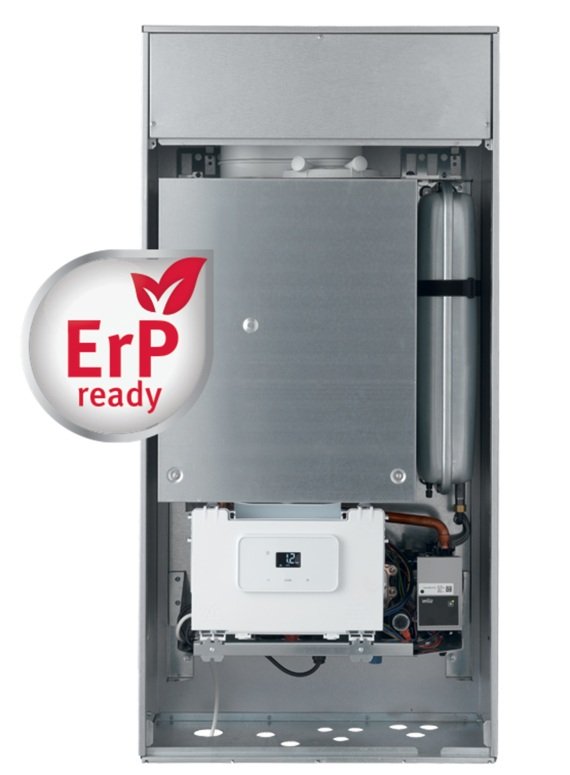 Hermann Saunier Duval SPAZIOZERO 4 CONDENSEREN 26 kW Methaan/Gpl Complete Kit Rookafvoer