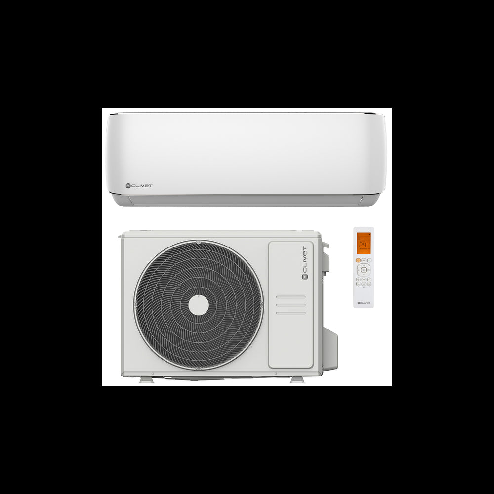 Airconditioner Clivet Inverter Crystal-serie 12000 Btu IM2-XY 35M+MM2-Y 35M Wi-Fi R-32 A++