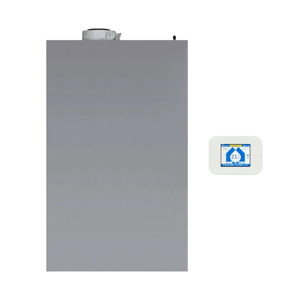 LUNA IN PLUS 26 kW met Wi-Fi Geïntegreerde A7745038 Lage NOx Methaan of GPL Complete Rookafvoerset