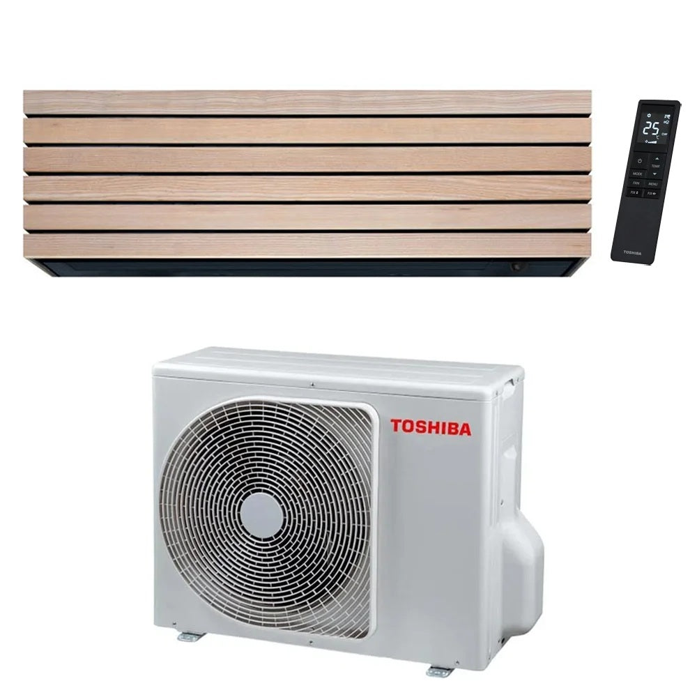 Airconditioner Toshiba Inverter-serie Daiseikai 10 Hout 13000 (12000) Btu A+++/A+++ Wi-Fi Geïntegreerd RAS-B13S4KVDG-E+ RAS-13S4AVPG-E