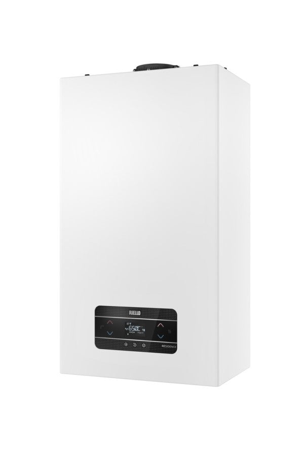 Condensatieketel Riello Residence HM 25 KI Low NOx met methaan- of GPL-rookafvoerkit
