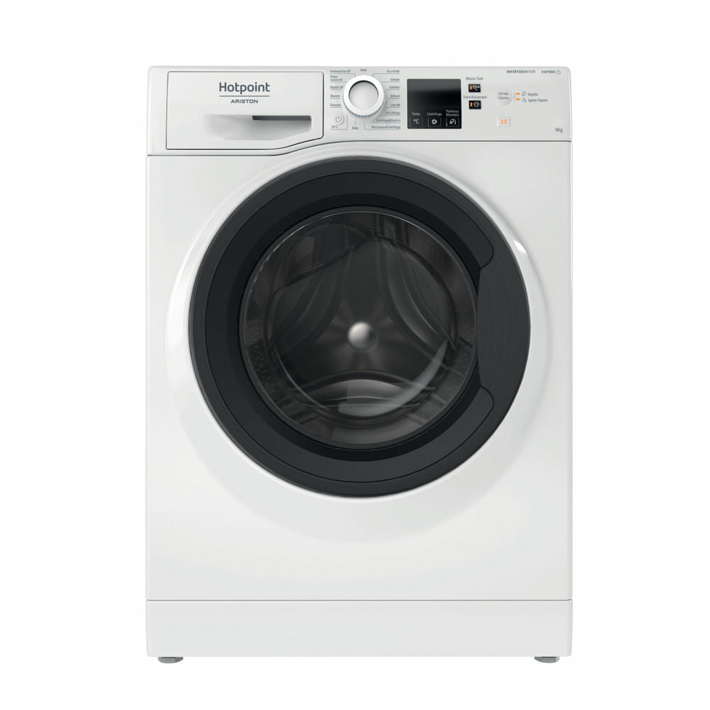 Wasmachine Frontale Hotpoint NF96WK IT 9 kg Klasse A 1400 Draad (A85xL59,5xP60,5) Stoom Hygiëne Motoromvormer