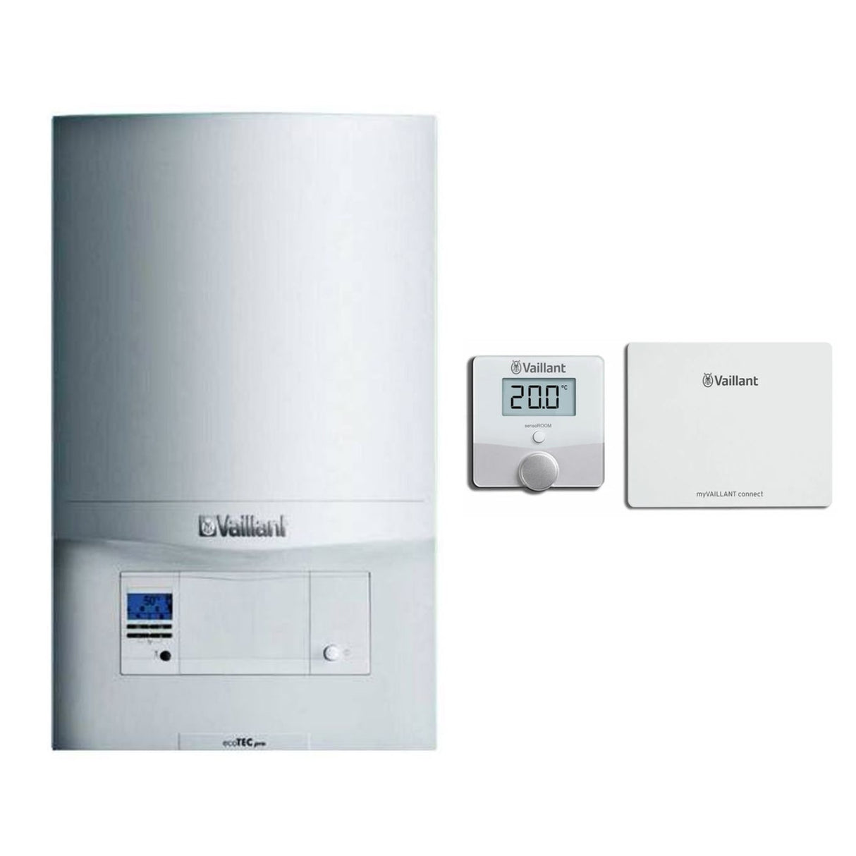 Vaillant Condensatieketel ECOTEC PRO VMW 286/5-3+ met SensoROOM Connect Wi-Fi 0020256401 Methaan/GPL Complete Rookgasafvoer Downloadkit. - Alles-in-één ...