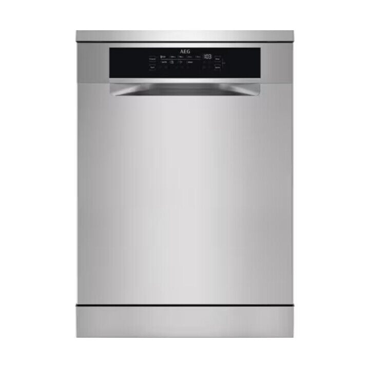 Gratis installatie Aeg FFB74707PM Serie 7000 14 C-Klasse vergoed (A85xL59,8xP60,3) RVS Touch SoftSpikes