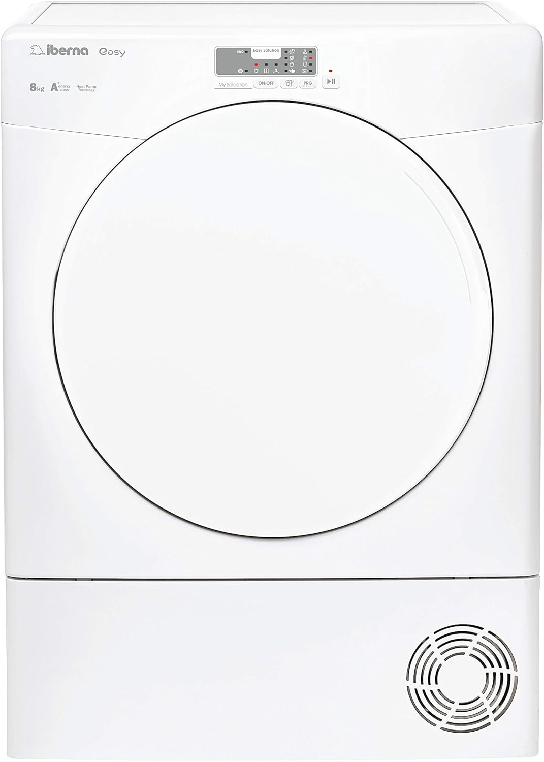 Warmtepompdroger 8 kg Iberna IEYE H8A1L-S Klasse A+