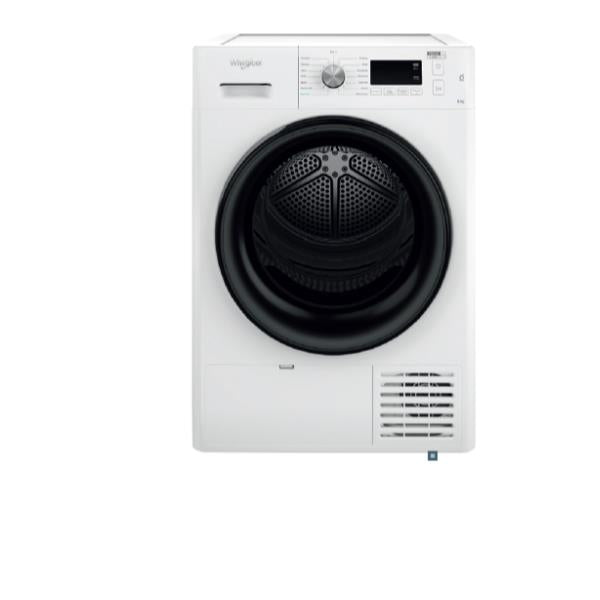 Warmtepompdroger 9 kg Whirlpool FFTN M11 9X2B IT 6th Sense FreshCare+ EasyCleaning (A87,2 x L65,5 x P69,3) Klasse A++