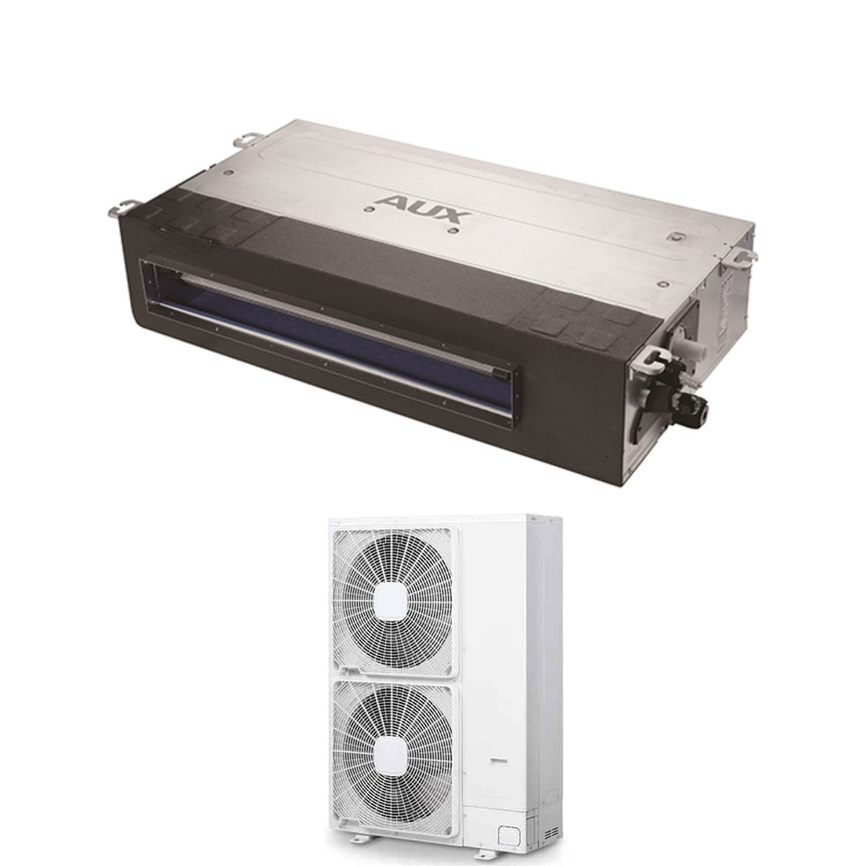 Gekanaliseerde AUX Inverter Airconditioner 60000 Btu ALMD-H60/NDR3HA Drie fasen R-32 Wi-Fi optioneel met draadbediening inbegrepen