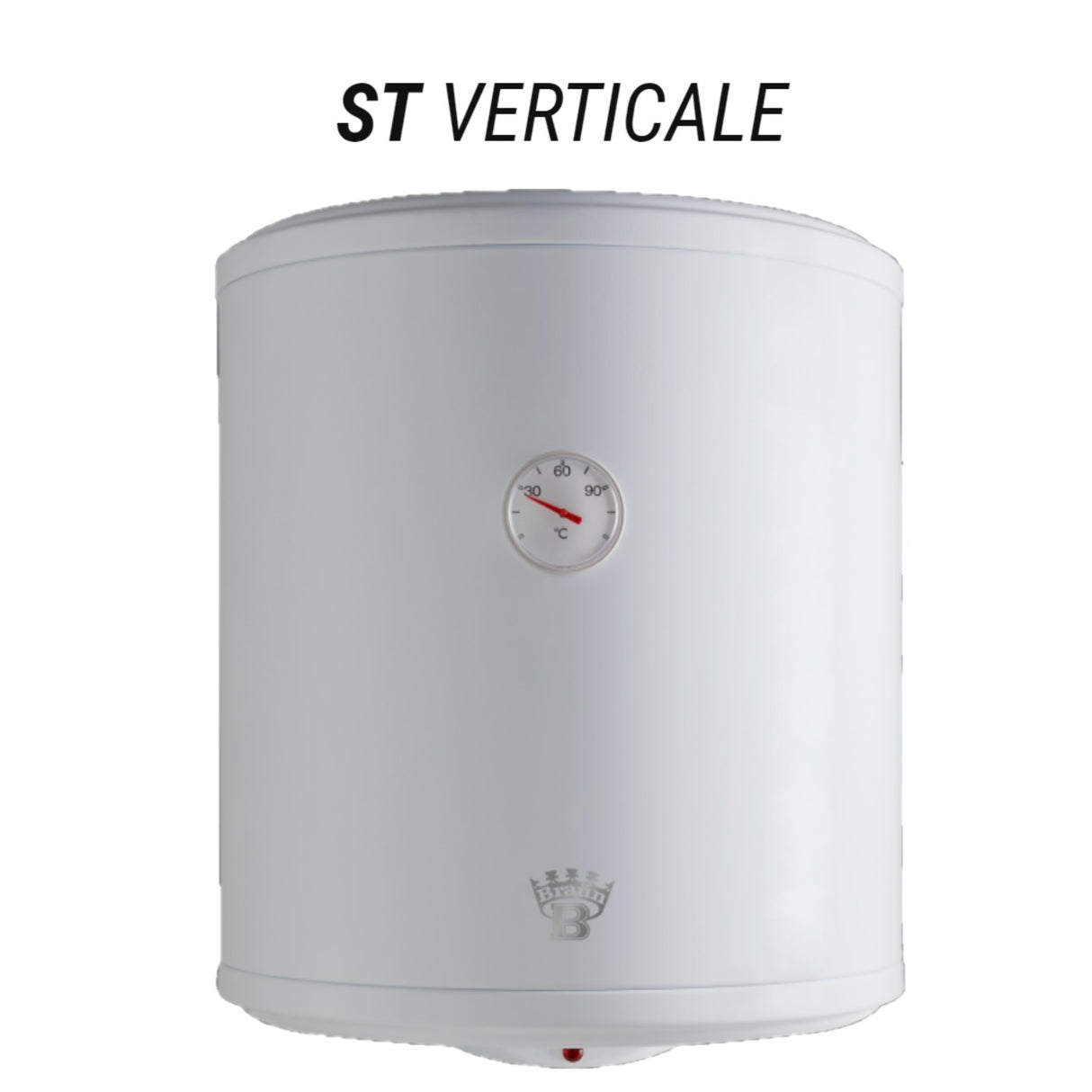 Bandini(Braun) ST TERMO VERTICALE Elektrische Waterverwarmer - Geflensd 80 liter - 2 jaar garantie - LINKER AANSLUITING