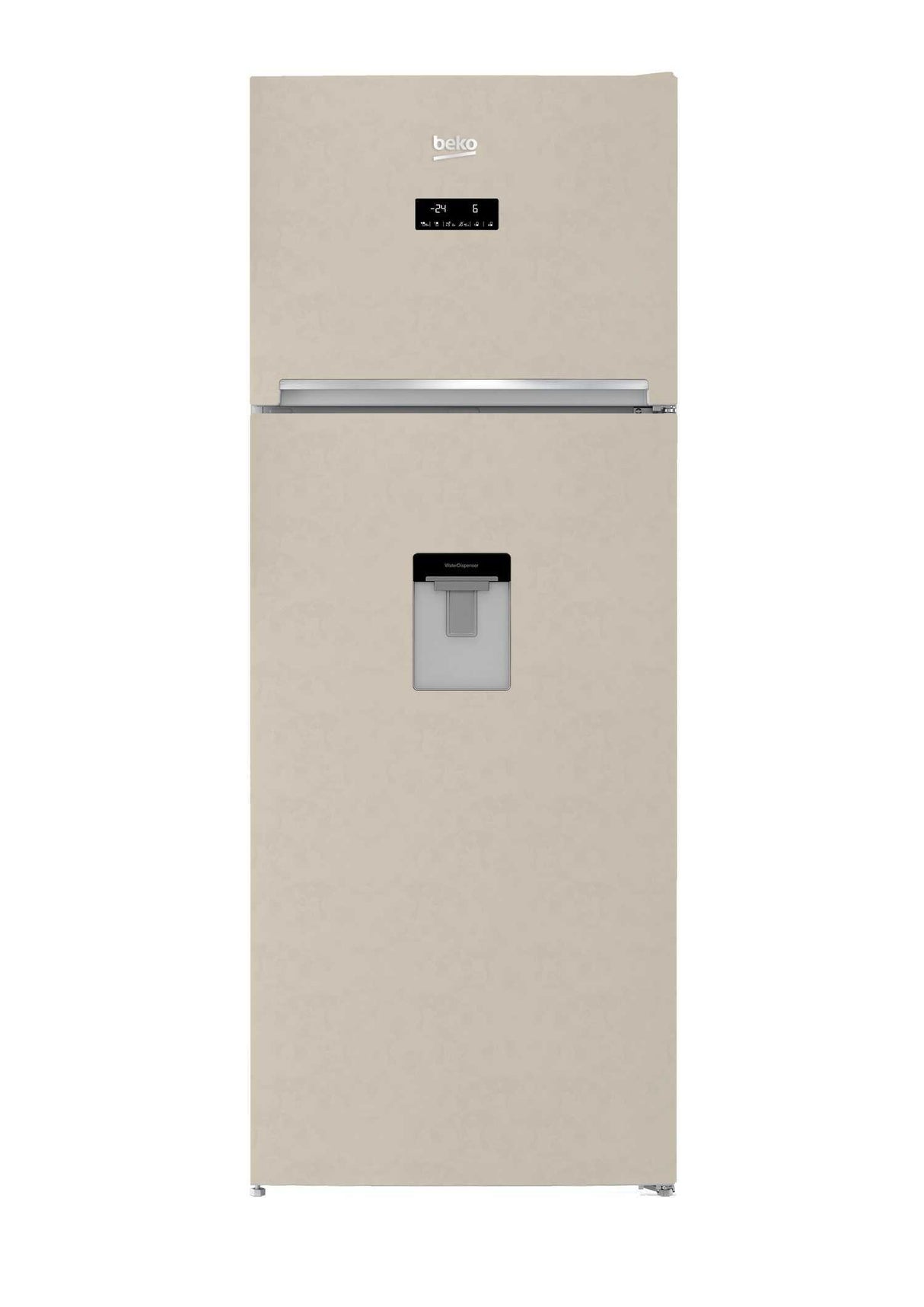 Koelkast met dubbele deur Beko RDNE455E30DBN No Frost 406 liter Klasse F (A185xL70xP65,5) Zwaard ECO-functie