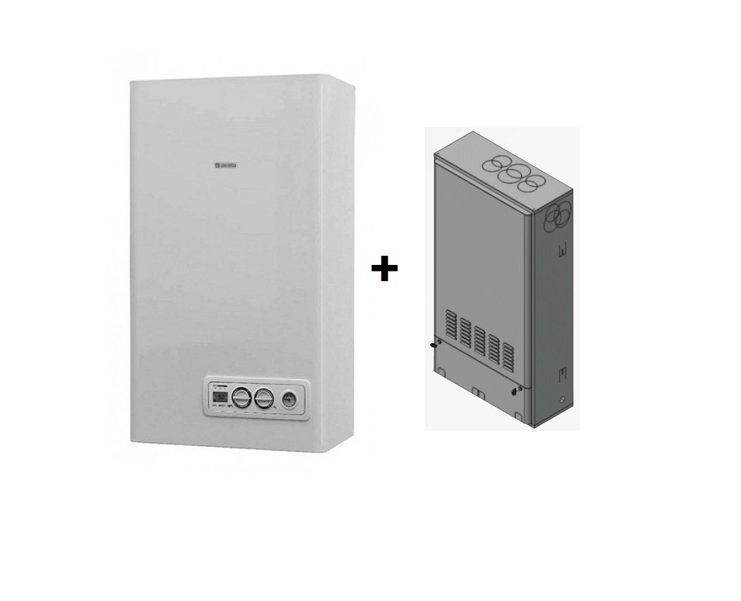 Beretta CIAO GREEN 25 CSI condensatieketel met methaanrookafvoerkit compleet met INBOUWUNIT - NIEUW ERP