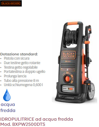 Black &amp Decker BXPW2500DTS 98298 hogedrukreiniger