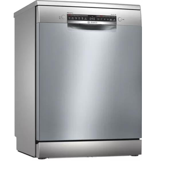 Gratis installatie Wasmachine Bosch SMS4HDI52E 13 Deksels Klasse D (84,5xL60xP60) Staal RVS App Home Connect
