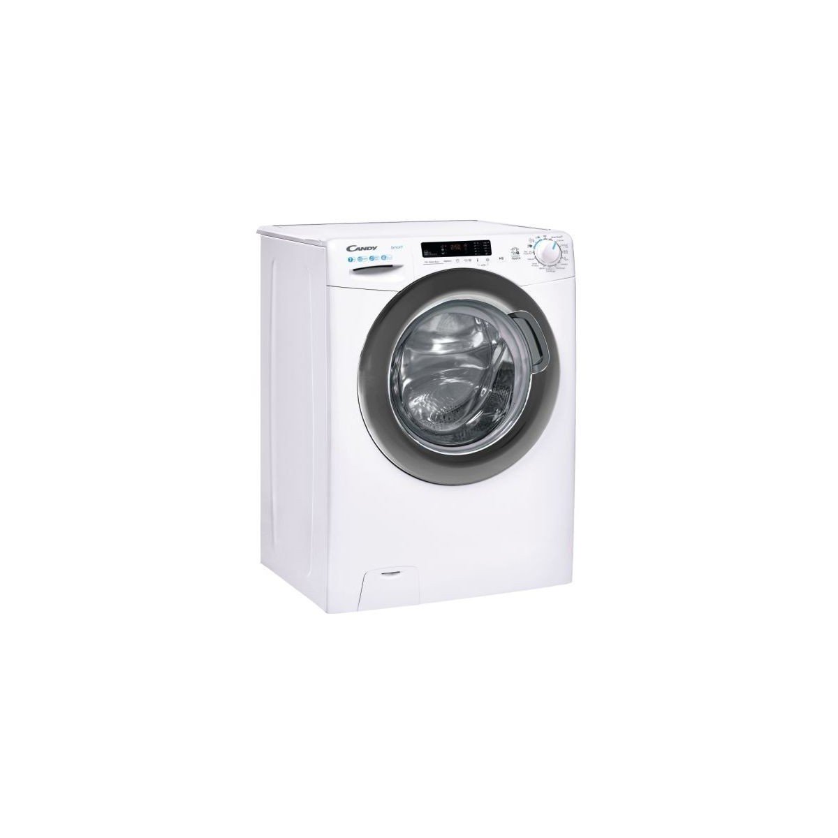 Candy Slim wasmachine met voorlader, 7 kg CSS41272DWSE 11 (A85xL60xP45), 1200 tpm, klasse C
