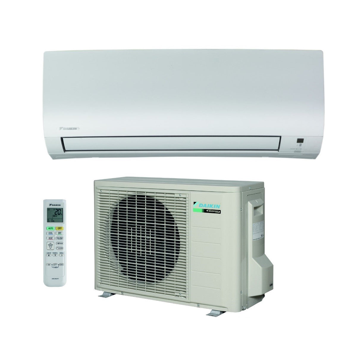 Daikin Bluevolution Inverter Airconditioner COMFORA-serie 12000 Btu FTXP35N/RXP35M R-32 Wi-Fi Optioneel Klasse A++ - Nieuw