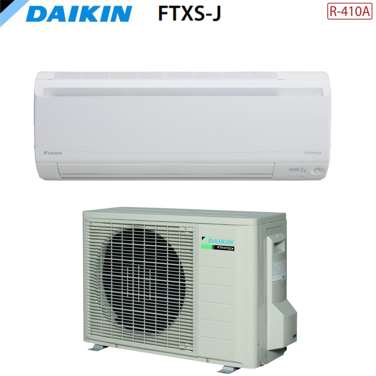 Daikin Inverter Airconditioner DC Plus serie 18000 Btu FTXS50J R-410 - ONDER DE KOSTEN
