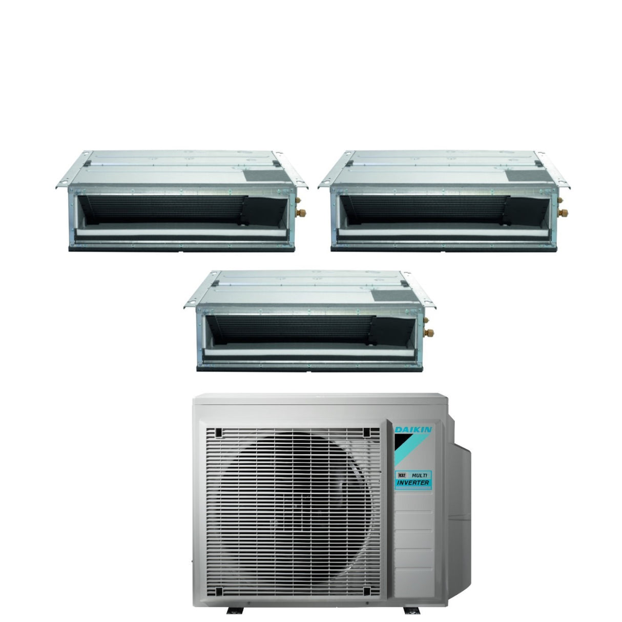 Airconditioner Daikin Bluevolution Trial Split Channelled Inverter Serie FDXM-F9 9+9 met 3MXM68N R-32 Wi-Fi Optioneel 9000+9000