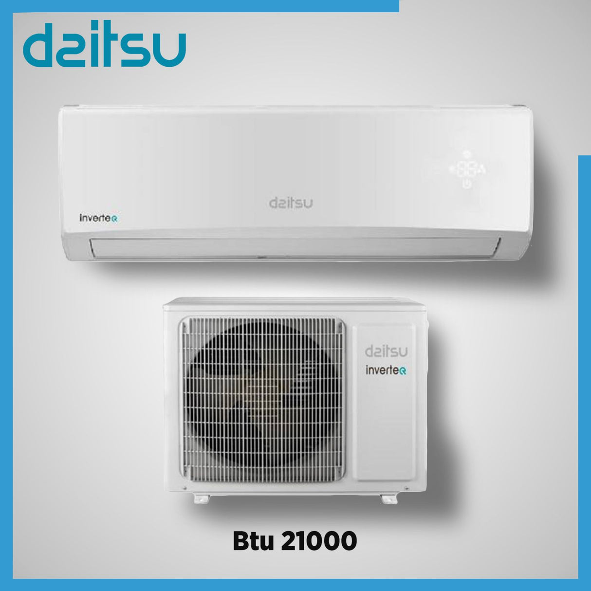 DAITSU AIR Inverter Airconditioner 21000 Btu ASD21KI-DC R-32 Wi-Fi Optioneel A++/+