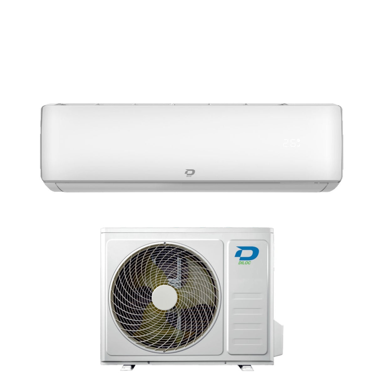 Diloc Inverter Airconditioner SKY PLUS serie 18000 Btu D.SKY18000PLUS R-32 Geïntegreerde Wi-Fi Klasse A++/A+ - Nieuw