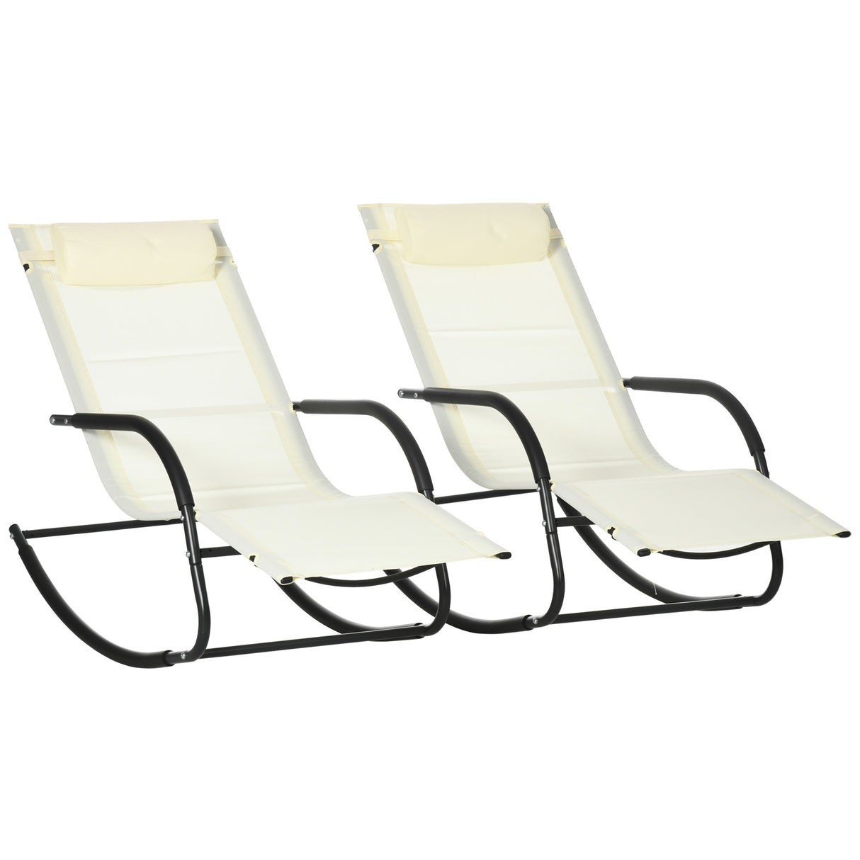 Easycomfort Set van 2 Bed tot Dondolo met tassen en armbanden, 67x144x87 cm, grijs en beige