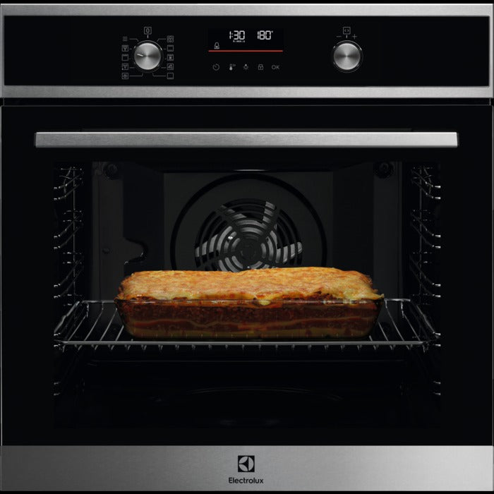 Electrolux Geventileerde Elektrische oven EOF6P46X 72 Liter Klasse A+ (A59,4xL59,6xP56,9) Roestvrij staal