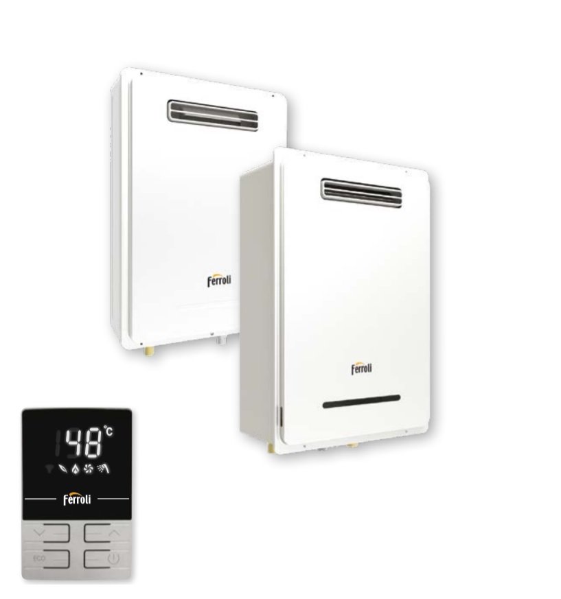 KOOPJESGEBIED Ferroli buitengasboiler EXTERNO 16 NG liter laag NOx Methaan