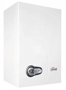 Ferroli Bluehelix Tech S 45 H condensatiegasketel voor alleen verwarming cod. 0T2D5IWA compleet met methaan- of LPG-rookgasafvoerkit - Nieuw ErP
