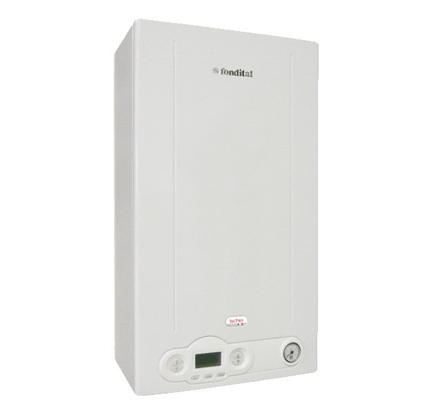 Fondital ISCHIA KC 28 kW condensatieketel compleet met Low NOx methaanrookgasafvoerkit KIOI02KC28 - ErP