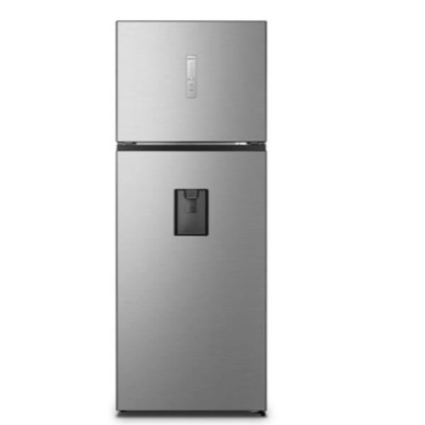 Hisense RT600N4WC2 koelkast met dubbele deur, 467 liter, klasse E (H185 x L70,4 x D68,6), roestvrij staal, anti-vries