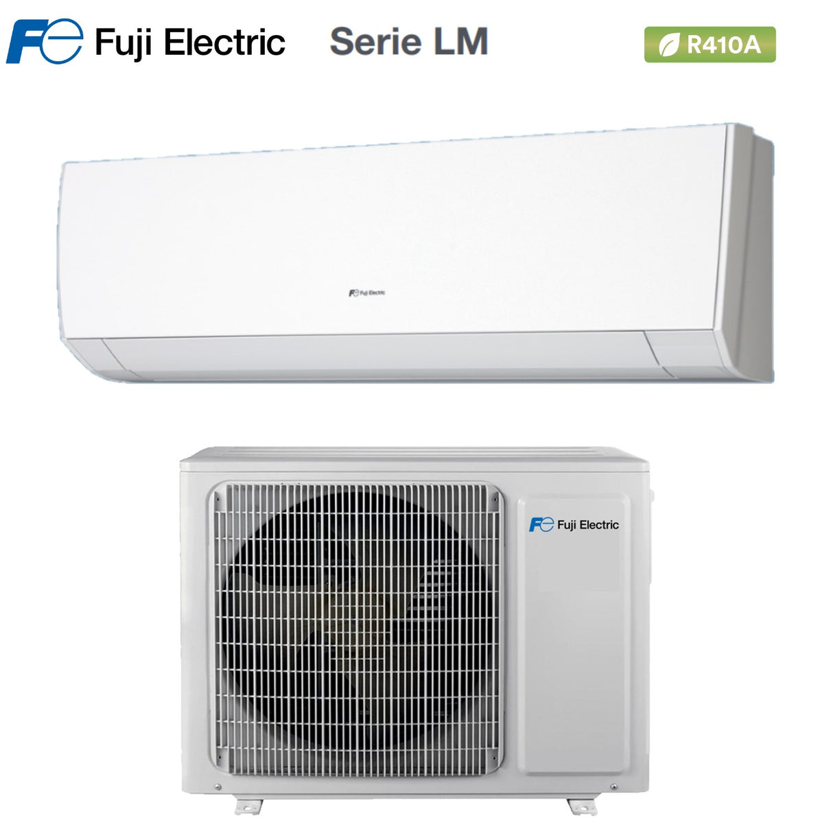 Fuji Elektrische Inverter Airconditioner LM-serie 14000 Btu RSG14LM R-410 Klasse A++
