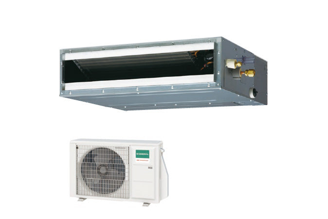 Airconditioner Fujitsu Kanaliseerbaar Lage Prevalentie Serie KL 12000 btu R-32 ARXG12KLLAP A++ Regeling Uitgesloten