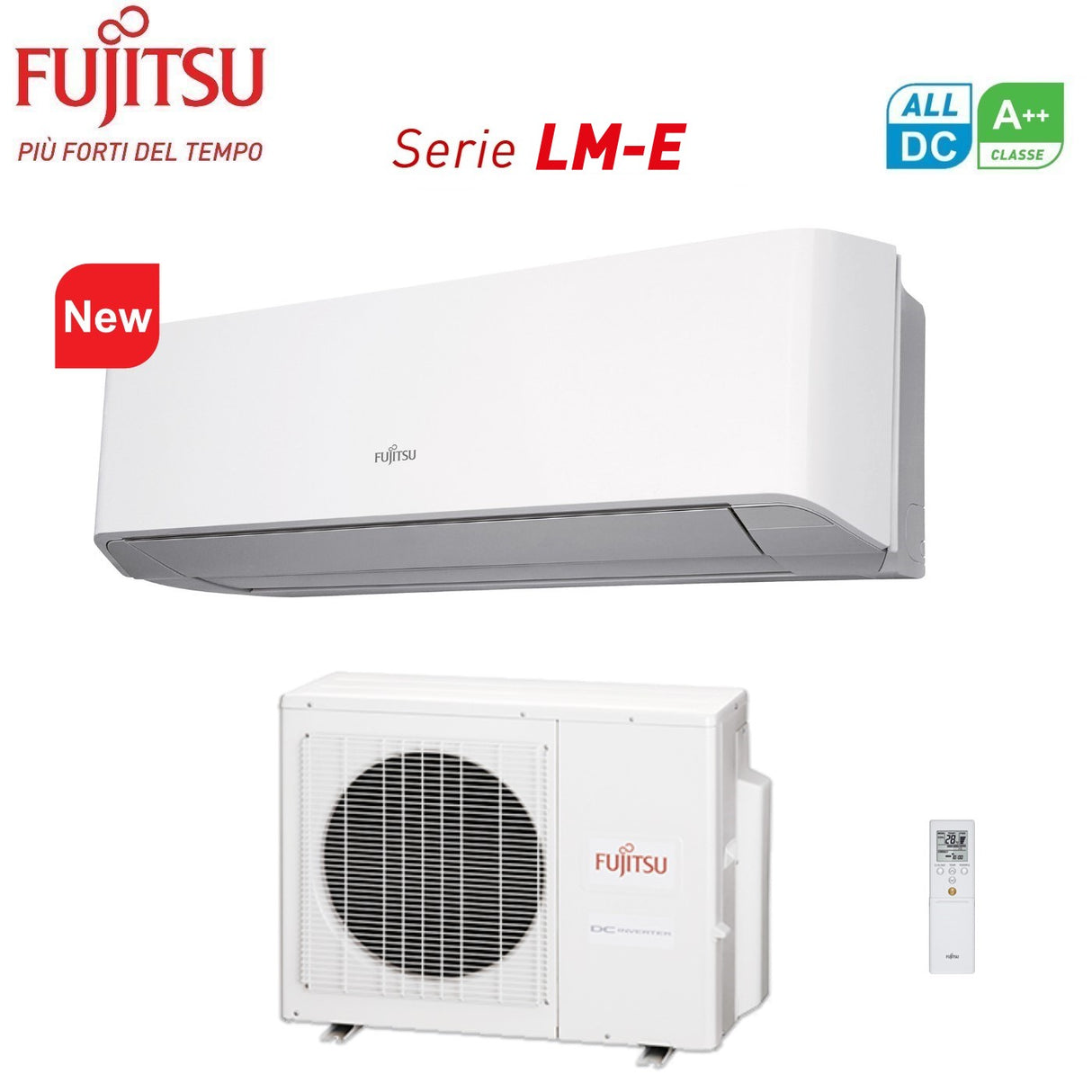 Fujitsu Inverter Airconditioner LM-E serie 12000 Btu ASYG12LMCE ex ASYG12LMCA R-410 Klasse A++