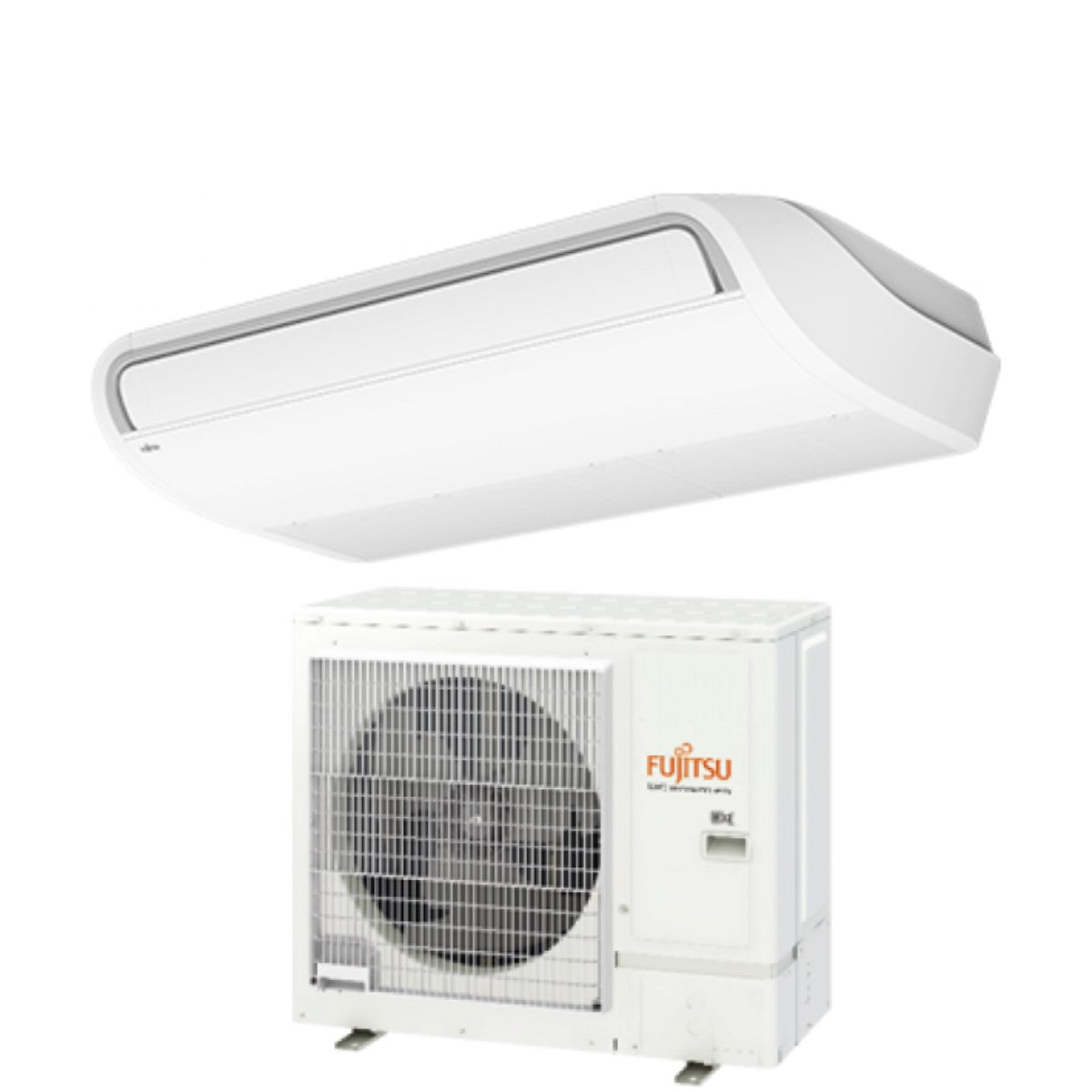 Fujitsu Inverter Plafond Airconditioner KR-serie 36000 Btu ABYG36KRTA + AOYG36KBTB R-32 3NGF83220 Wi-Fi Optioneel Klasse A++/A+ Enkelfasig met standaard bediening