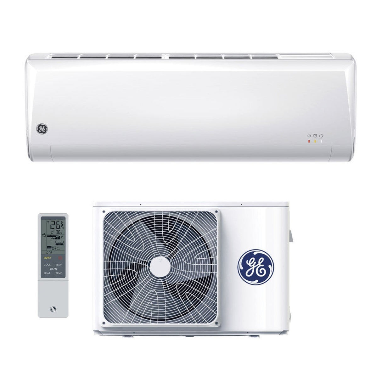 Airconditioning Algemeen Elektrisch GE-apparaten Omvormer ENERGY-serie 12000 Btu GES-NIG35IN GES-NIG35OUT R-32 Wi-Fi Optioneel Klasse A++/A+